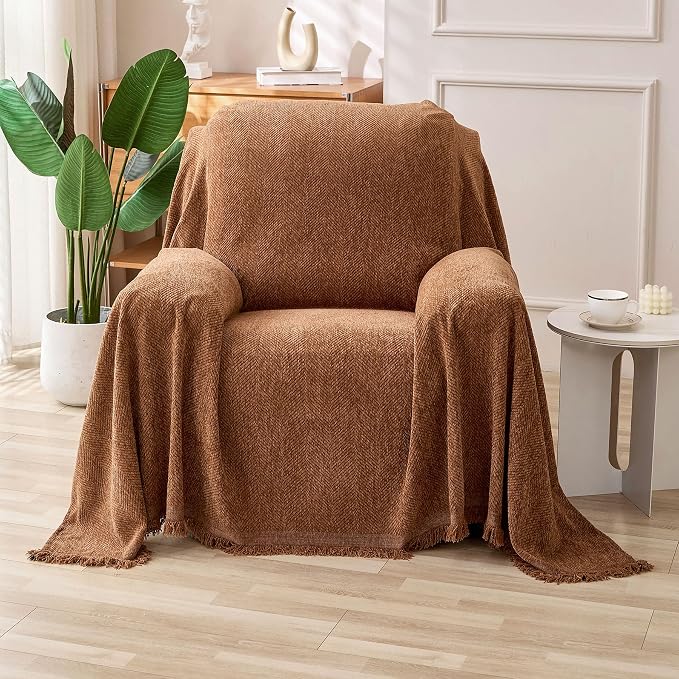 HAOMAIJIA Chenille Couch Cover Sofa Covers by HAOMAIJIA