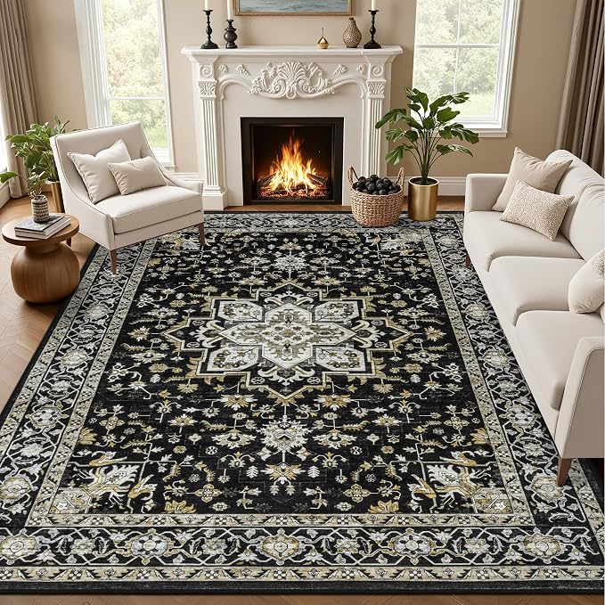 10x12 Area Rugs Living Room: Washable Rug by EXPEDIX