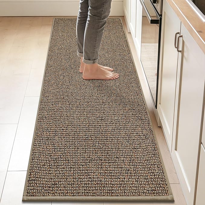 BEQHAUSE Kitchen Runner Rugs 24"x84", Kitchen Mats by BEQHAUSE