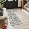 Madane 2-Piece Area Rugs Set, Small Kitchen Runner Non-Slip, Low Pile Floor by Madane