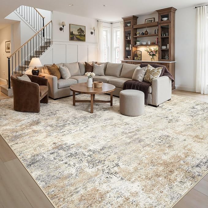 UERMEI 12x14 Area Rug Living Room Rugs - Image 3
