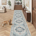 Madane Hallway Runner Rug 2'6''x14' Kitchen Runners Vintage, Entryway and by Madane
