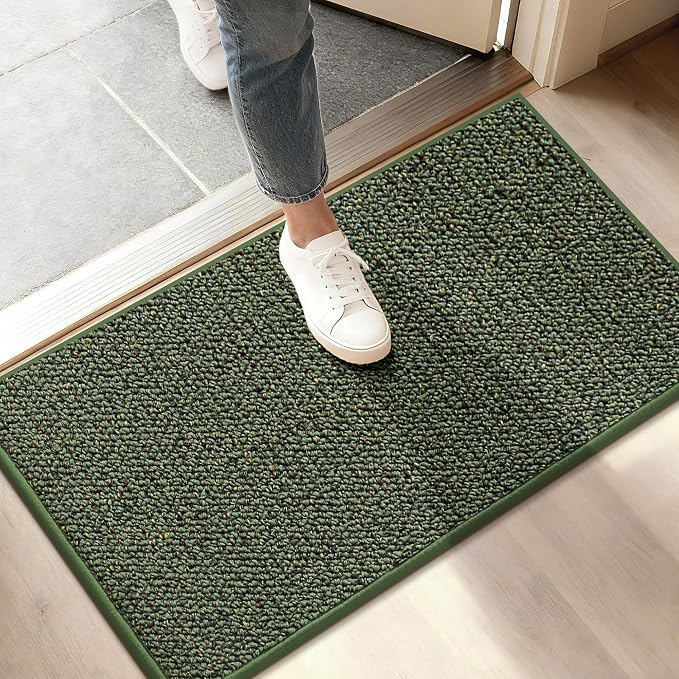 BEQHAUSE Dirt Trapper Door Mat 17" x 30", Non-Slip Doormats, Dirt Resist and by BEQHAUSE