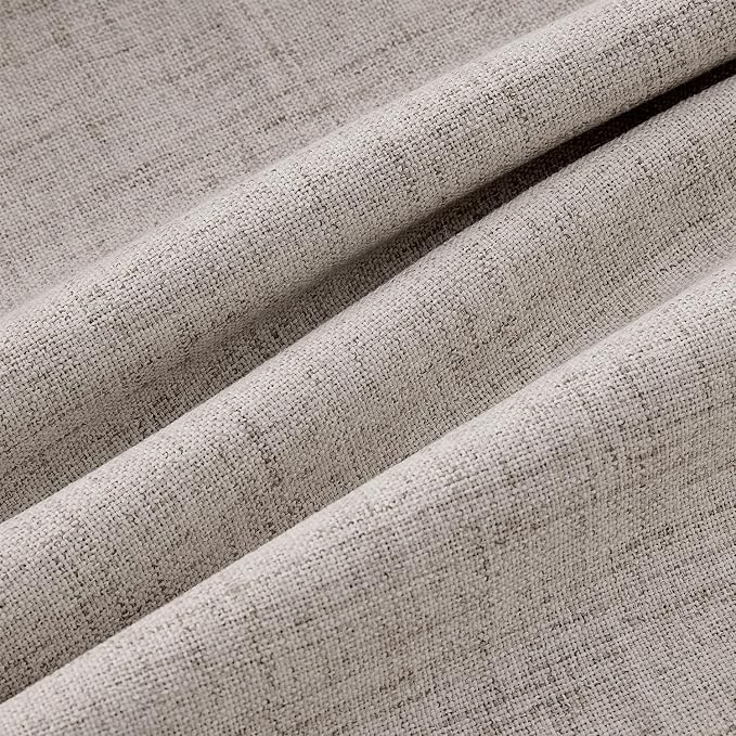 MIULEE 100% Blackout Linen Curtains - Image 9