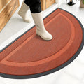 OLANLY Half Circle Front Door Mat Outside 47x23 All-Season Rubber Doormat | by OLANLY
