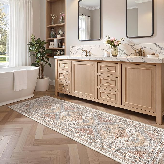 2x7 Runner Rug Non Slip, Washable Hallway Runner Rug, Nursery Room, Soft Runner - Image 4