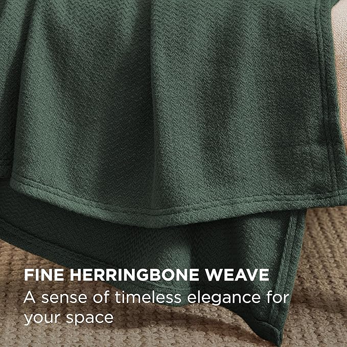 Bedsure GentleSoft 100% Cotton Blanket King Size - Image 3