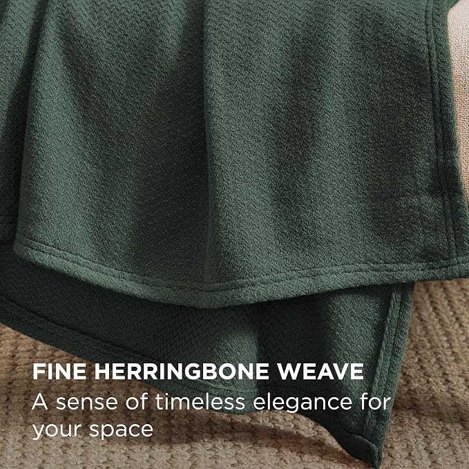 Bedsure GentleSoft 100% Cotton Large Throw Blanket - Image 3