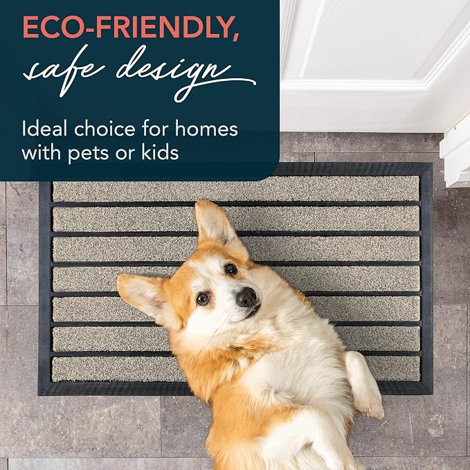 ubdyo Extra Durable Door Mat Outside Entrance | Dirt Trapping, Non-Slip Backing - Image 8