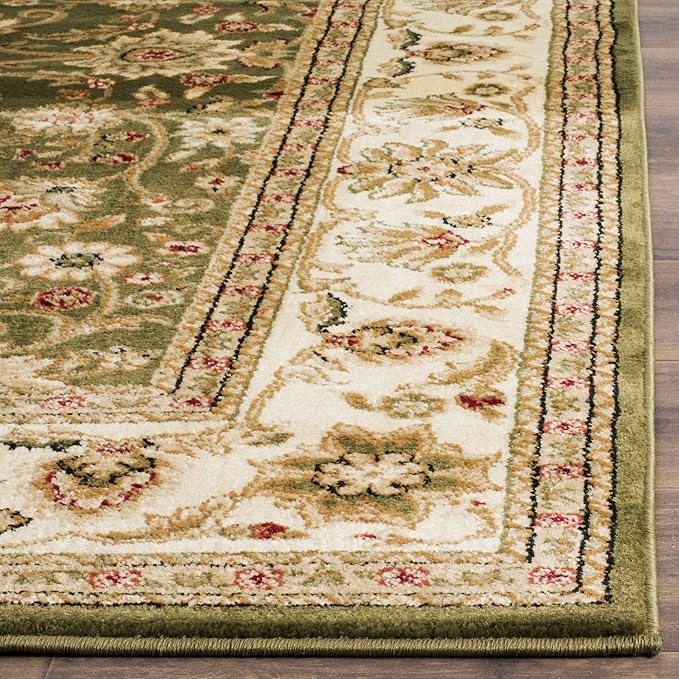 SAFAVIEH Lyndhurst Area Rug 6x8, Traditional Sage & Ivory LNH212C - Image 5
