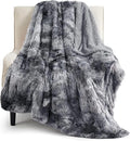 Bedsure GentleSoft Fluffy Fuzzy Faux Fur Throw Blanket by Unknown