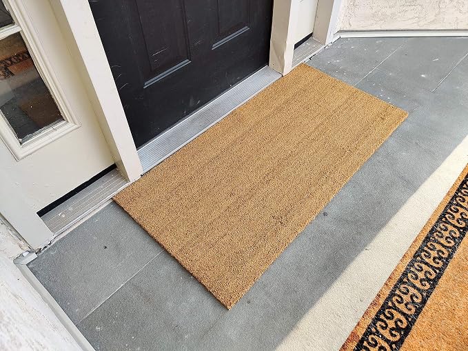 Ecomills Coco Coir Doormat, 24 x 48 in, Vinyl Backing - Image 2