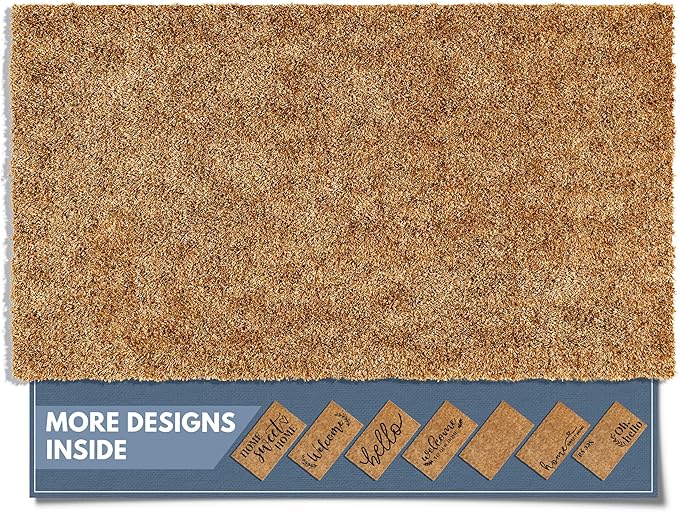Barnyard Designs Front Door Welcome Mat | Printed Polyester Outdoor Rug by BarnyardDesigns