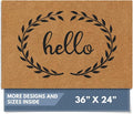 Barnyard Designs Natural Coco Coir Non-Slip Doormat | Heavy-Duty Welcome Mat by BarnyardDesigns