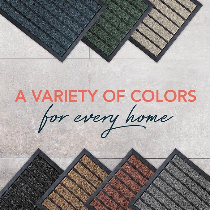 ubdyo Extra Durable Door Mat Outside Entrance | Dirt Trapping, Non-Slip Backing - Image 9
