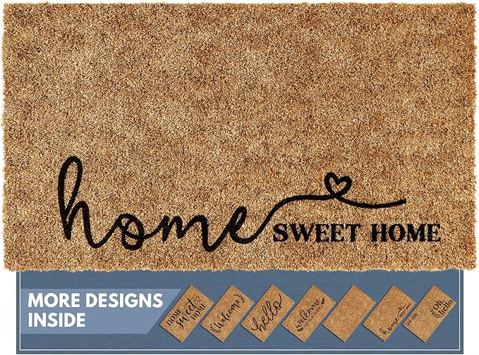 Barnyard Designs Front Door Welcome Mat | Printed Polyester Outdoor Rug by BarnyardDesigns