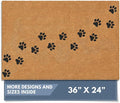 Barnyard Designs Natural Coco Coir Non-Slip Doormat | Heavy-Duty Welcome Mat by BarnyardDesigns