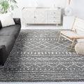 SAFAVIEH Area Rug 8x10 - Arizona Shag Collection - Large - Brown & Ivory, Moroccan Design, Non-Shedding & Easy Cleaning, Ultra Plush Thick Pile, Ideal for Living Room, Bedroom, Dining Space (ASG741B)