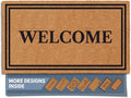 Barnyard Designs Natural Coco Coir Non-Slip Doormat | Heavy-Duty Welcome Mat by BarnyardDesigns