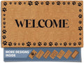 Barnyard Designs Natural Coco Coir Non-Slip Doormat | Heavy-Duty Welcome Mat by BarnyardDesigns