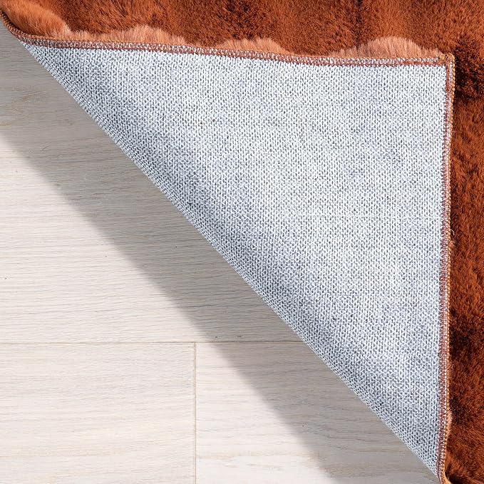 nuLOOM Jeni Brick Checkered Washable Runner Rug - Image 3