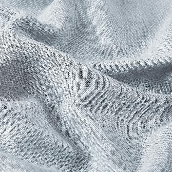 Vision Home Pinch Pleated Full Blackout Curtains Linen Blended Room Darkening - Image 5