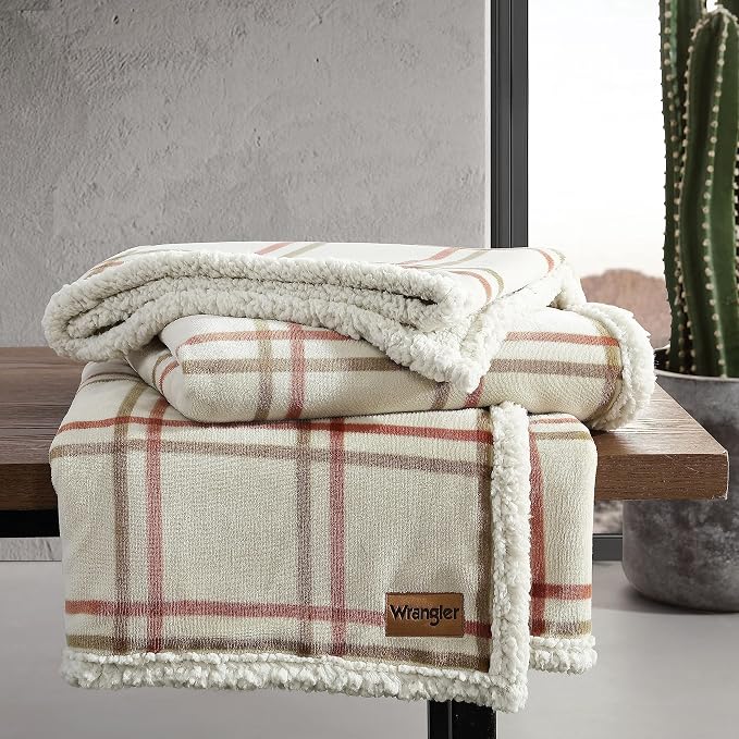 Wrangler - Throw Blanket, Soft Plush Fleece Bedding, Western Decor - Image 4