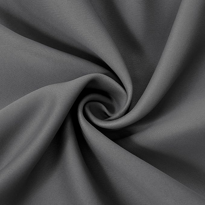 Frost Grey Blackout Curtains 34 x 63 Inch Length/Set of 2 Curtain - Image 5