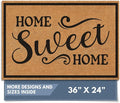 Barnyard Designs Natural Coir Non-Slip Doormat | Heavy-Duty Welcome Mat by BarnyardDesigns