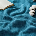 Bedsure 100% Cotton Muslin Blanket Queen Size by Unknown