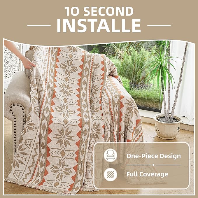 Couch Cover for Dogs Washable Sofa Cover, Sectional Couch Covers, Sofa Covers - Image 7