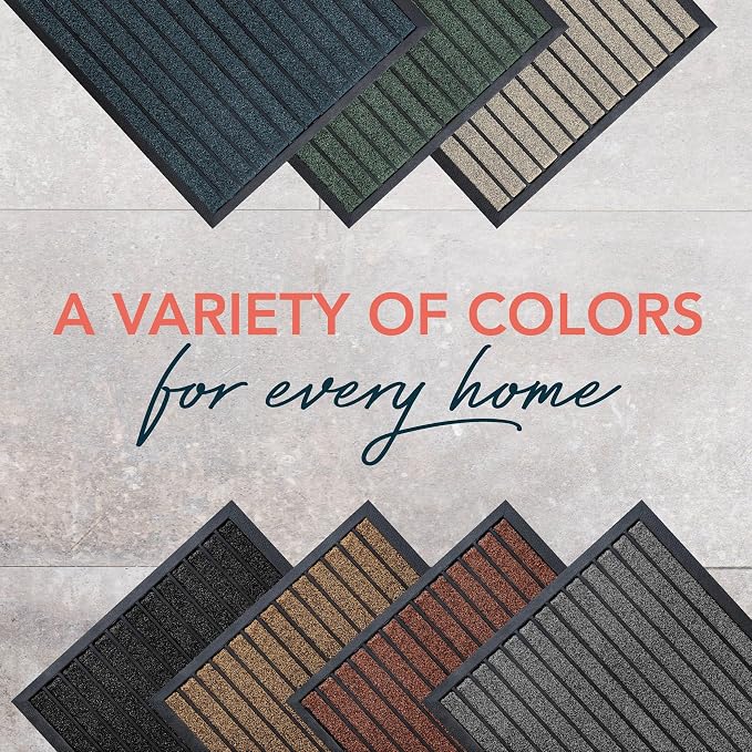 ubdyo Extra Durable Door Mat Outside Entrance | Dirt Trapping, Non-Slip Backing - Image 9