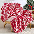 Edenleaf Christmas Blanket Soft Cozy Fleece Throws by Edenleaf
