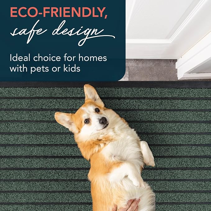 ubdyo Extra Durable Door Mat Outside Entrance | Dirt Trapping, Non-Slip Backing - Image 8