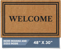 Barnyard Designs Natural Coco Coir Non-Slip Doormat | Heavy-Duty Welcome Mat by BarnyardDesigns