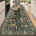 DUKINO 2x6 Runner Rug, Washable Animal Kitchen Rugs Non Slip, Low Pile by DUKINO