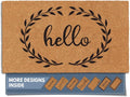 Barnyard Designs Natural Coco Coir Non-Slip Doormat | Heavy-Duty Welcome Mat by BarnyardDesigns