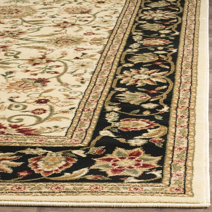 SAFAVIEH Lyndhurst Area Rug 6x8, Traditional Ivory & Black LNH212B - Image 5