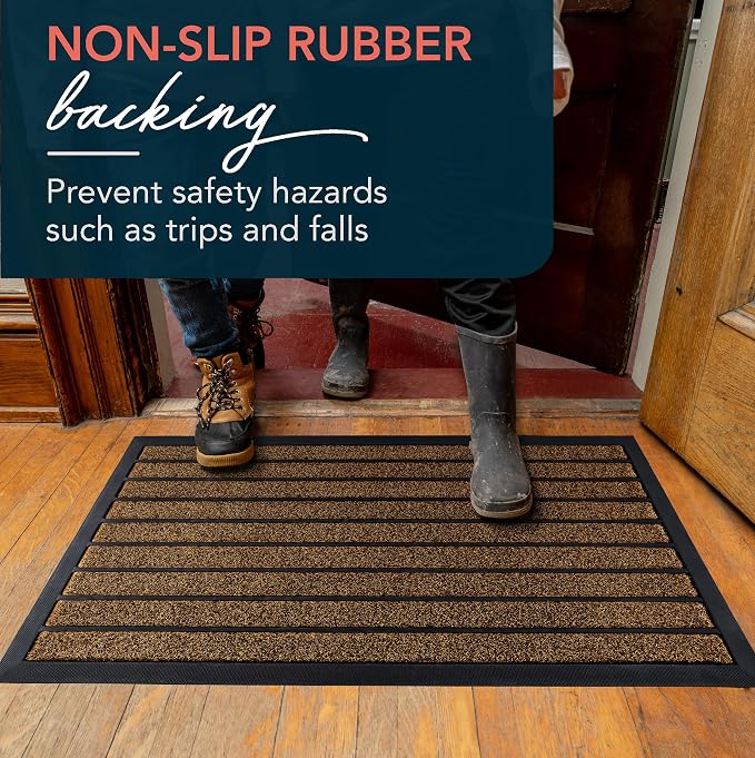 ubdyo Extra Durable Door Mat Outside Entrance | Stain Fade Resistant, Dirt - Image 5
