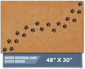Barnyard Designs Natural Coco Coir Non-Slip Doormat | Heavy-Duty Welcome Mat by BarnyardDesigns