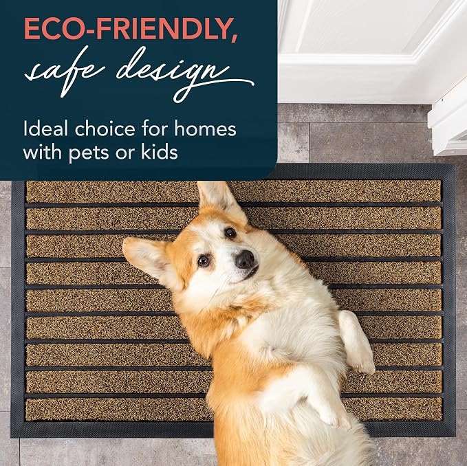 ubdyo Extra Durable Door Mat Outside Entrance | Stain Fade Resistant, Dirt - Image 8